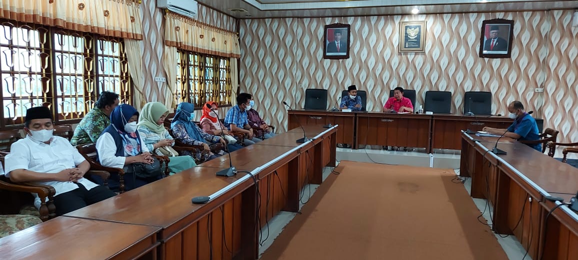 Kunjungan kerja pimpinan dan anggota komisi IV DPRD kabupaten rembang di DPRD Kabupaten Demak