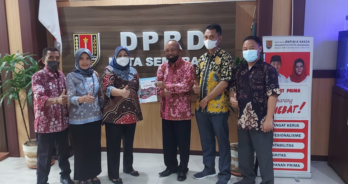 Kunjungan Kerja Sekretariat DPRD Kabupaten Rembang di Sekretariat DPRD Kota Semarang