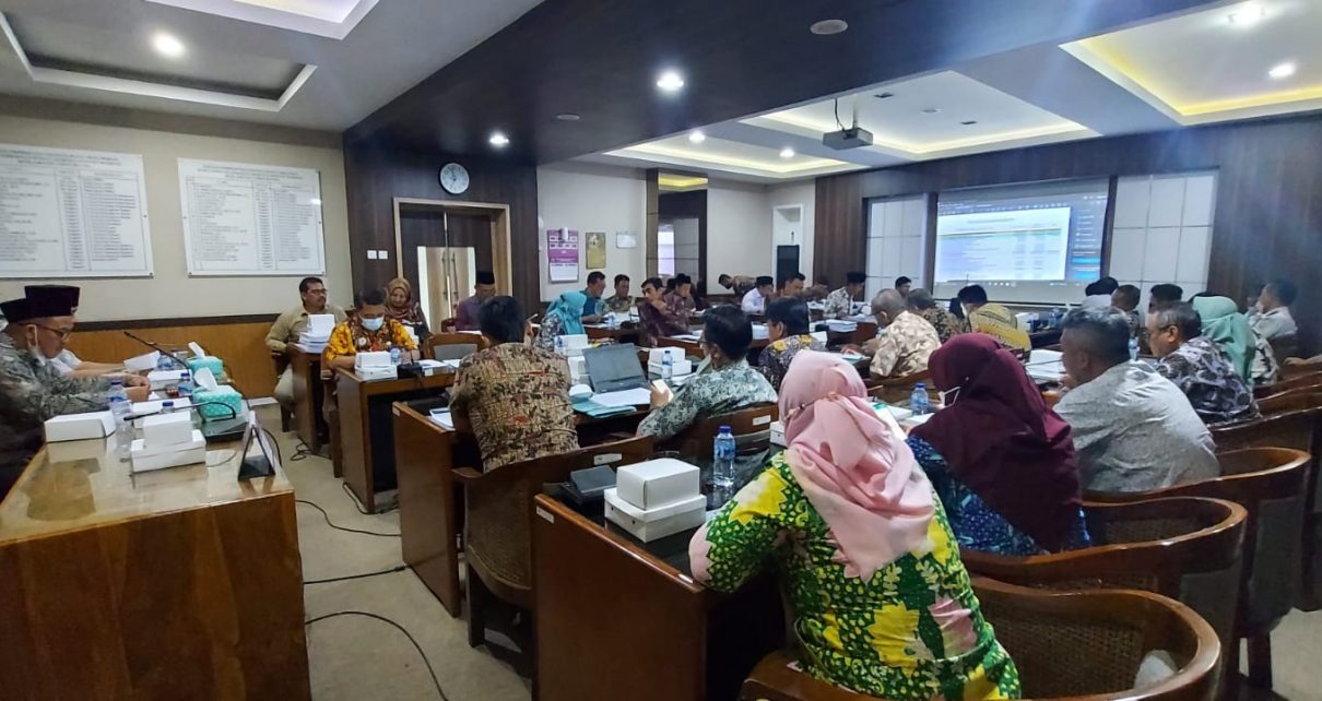 Rapat Banggar DPRD Kabupaten Rembang dengan TAPD Kabupaten Rembang