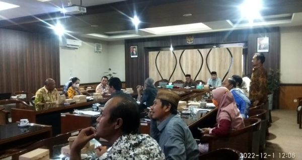 Rapat Badan musyawarah DPRD Kabupaten Rembang