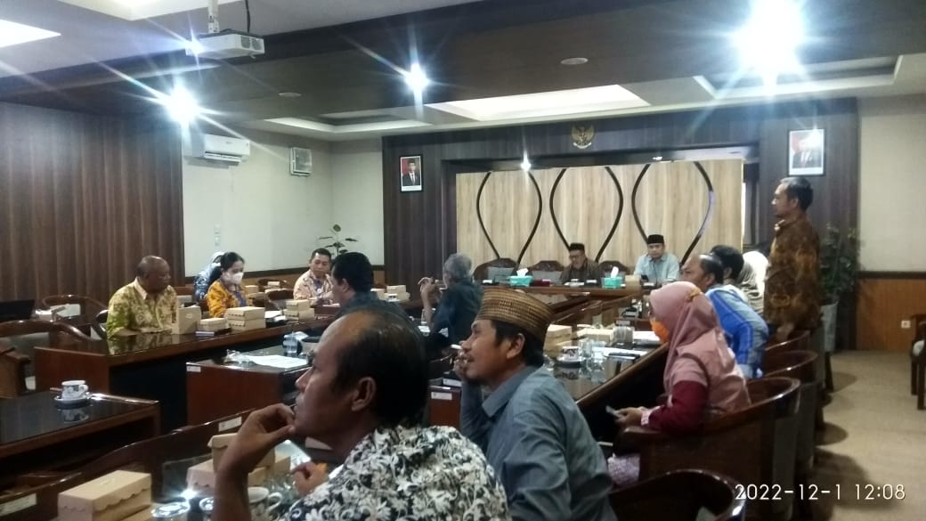 Rapat Badan musyawarah DPRD Kabupaten Rembang
