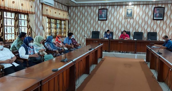 Kunjungan kerja pimpinan dan anggota komisi IV DPRD kabupaten rembang di DPRD Kabupaten Demak