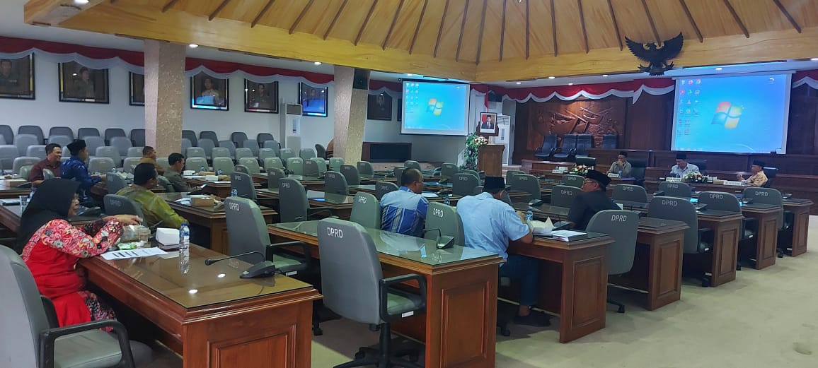 Rapat Pimpinan gabungan DPRD Kabupaten Rembang