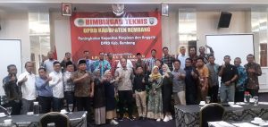 Bimbingan Teknis  DPRD Kabupaten Rembang