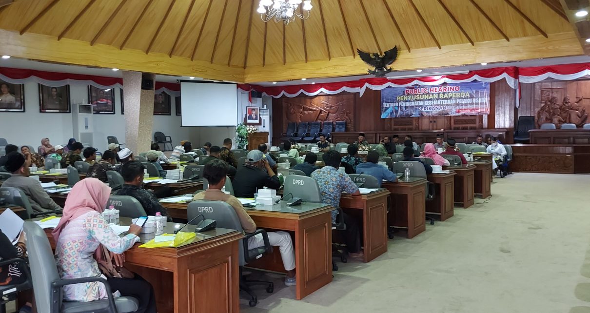 Public Hearing I Raperda tentang Peningkatan Kesejahteraan Pelaku Usaha Perikanan Kabupaten Rembang