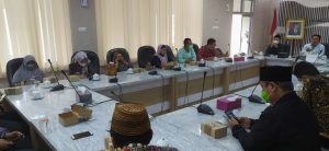 Kunjungan kerja Pimpinan dan Anggota Badan Musyawarah DPRD Kabupaten Rembang di DPRD Kota Pekalongan