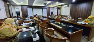 Rapat Sekretaris DPRD bersama Pejabat terkait di lingkungan Sekretariat DPRD Kabupaten Rembang 