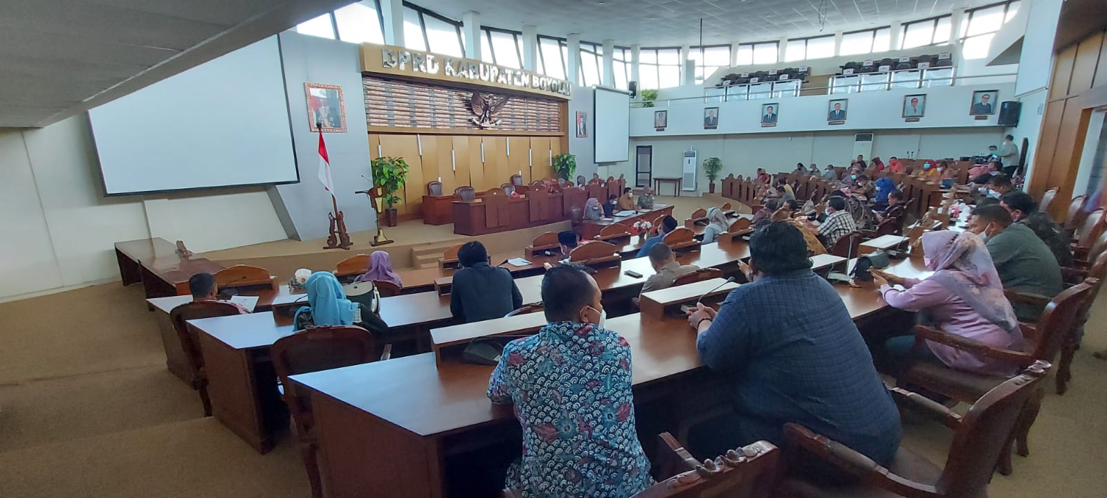DATANGI BOYOLALI KOMISI IV PERDALAM TATA CARA PEMBAHASAN LKPJ