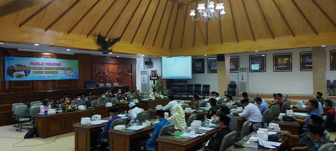 PUBLIC HEARING RAPERDA PENANGGULANGAN PENYAKIT MASYARAKAT