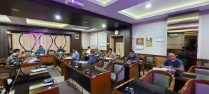Rapat Bapemperda dengan pimpinan pansus Tatib