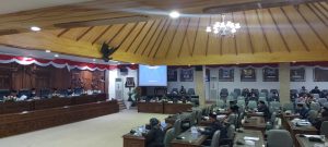 Rapat Paripurna I DPRD dalam rangka membahas Raperda Kab,Rembang Tahun 2022