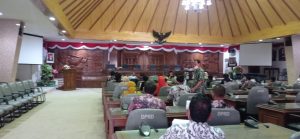 Audensi DPRD Kabupaten Rembang dengan masyarakat logede