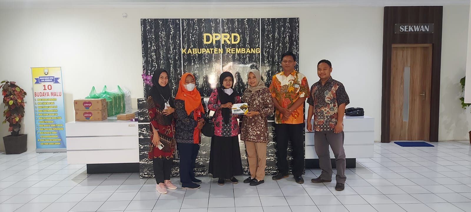 KUNJUNGAN KERJA SEKRETARIAT DPRD  KOTA SEMARANG DI SEKRETARIAT DPRD KABUPATEN REMBANG