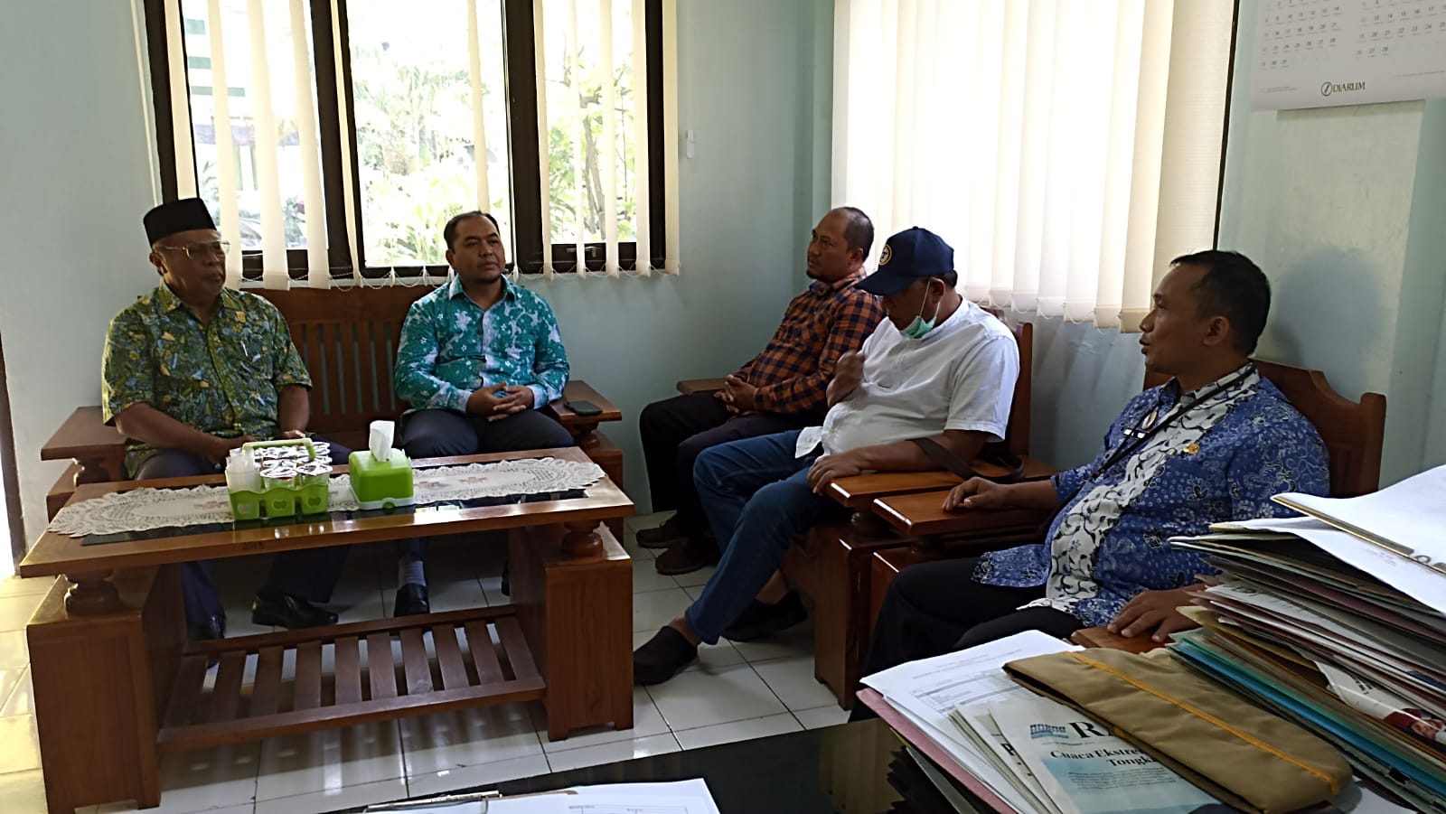 EVALUASI KINERJA  ORGANISASI PERANGKAT DAERAH KOMISI I KUNJUNGI KECAMATAN REMBANG DAN KALIORI