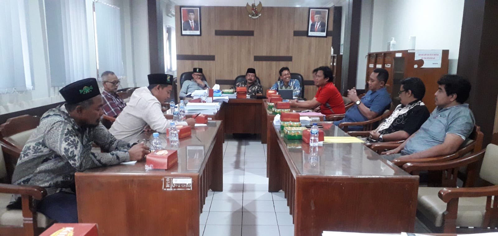 RAPAT KERJA KOMISI III DPRD KABUPATEN REMBANG DENGAN DINAS PEKERJAAN UMUM DAN PENATAAN RUANG (DPUTARU)  KABUPATEN REMBANG TERKAIT DENGAN EVALUASI KEGIATAN PADA                TAHUN ANGGARAN 2022