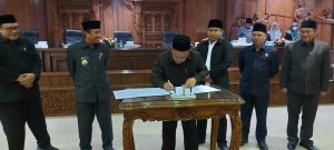 Penandatanganan Persetujuan KUA PPAS TA 2024