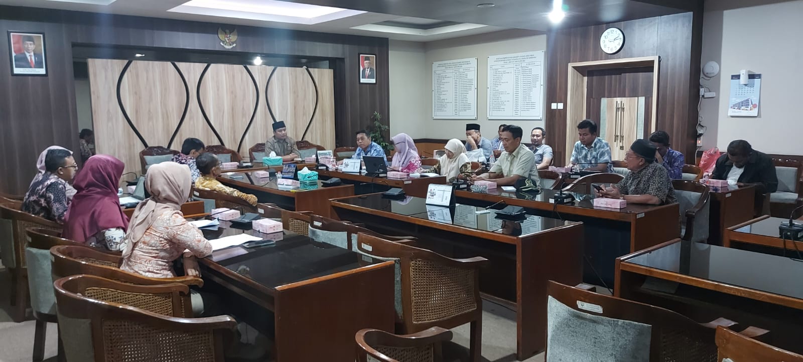 RAPAT PIMPINAN GABUNGAN DENGAN BPPKAD KABUPATEN REMBANG