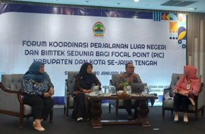 BIMBINGAN TEHNIK SEDUNIA BAGI FOCAL POINT  KABUPATEN DAN KOTA SE JAWA TENGAH