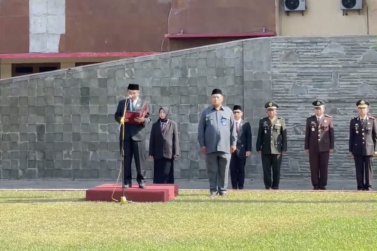 KETUA SEMENTARA IKUTI UPACARA HARI KESAKTIAN PANCASILA