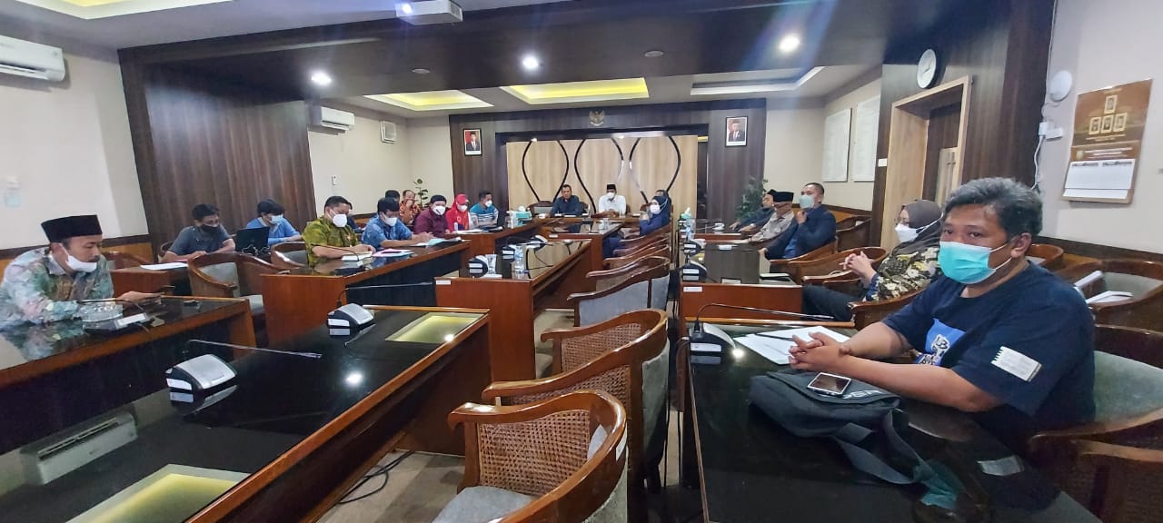 PANSUS REVISI RTRW KABUPATEN REMBANG KEMBALI GELAR RAPAT DENGAN DINAS TERKAIT