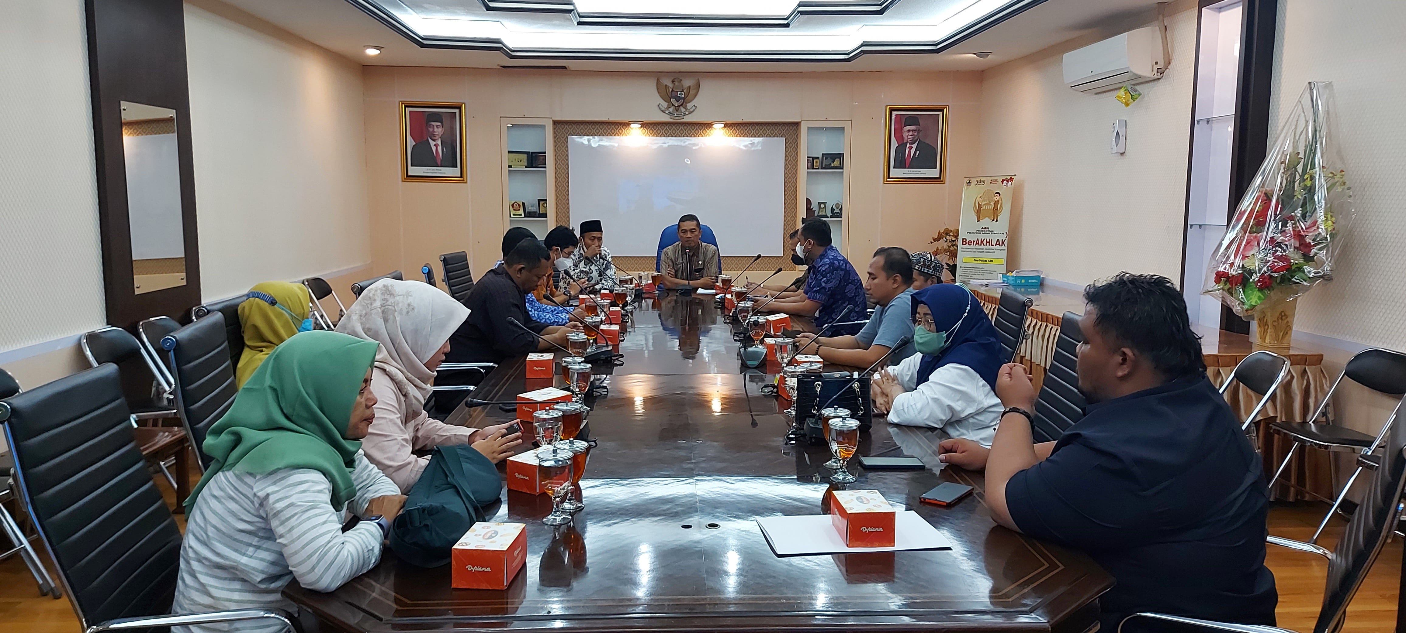 KUNKER KOMISI IV DPRD KABUPATEN REMBANG DI DPRD PROPINSI JAWA TENGAH